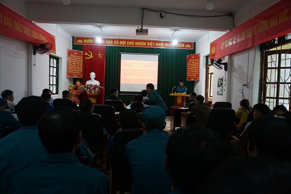 Sáng ngày 08/5/2023, xã Sơn Vĩ tổ chức khai mạc huấn luyện dân quân tự vệ năm 2023.